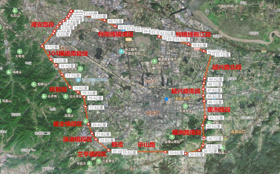 奉化地铁站周边规划出炉!绍兴三环终于定了!贯穿柯桥