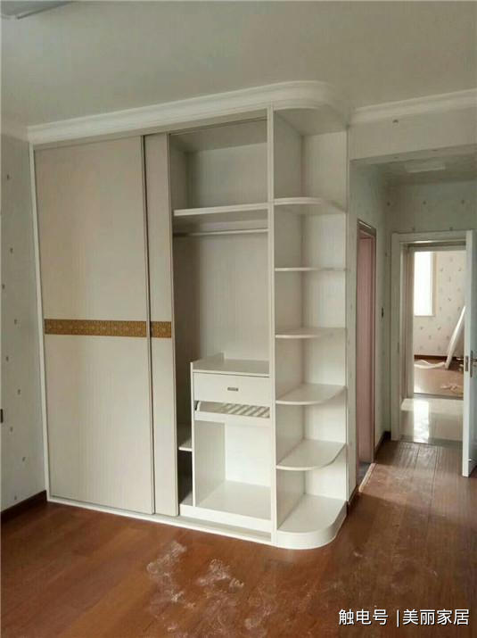 17款卧室衣柜完工效果图,最后两款省了房门了  到顶衣柜设计 最简单的