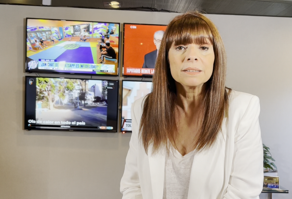 阿根廷国家广播电视台台长卢弗拉诺发表视频致辞