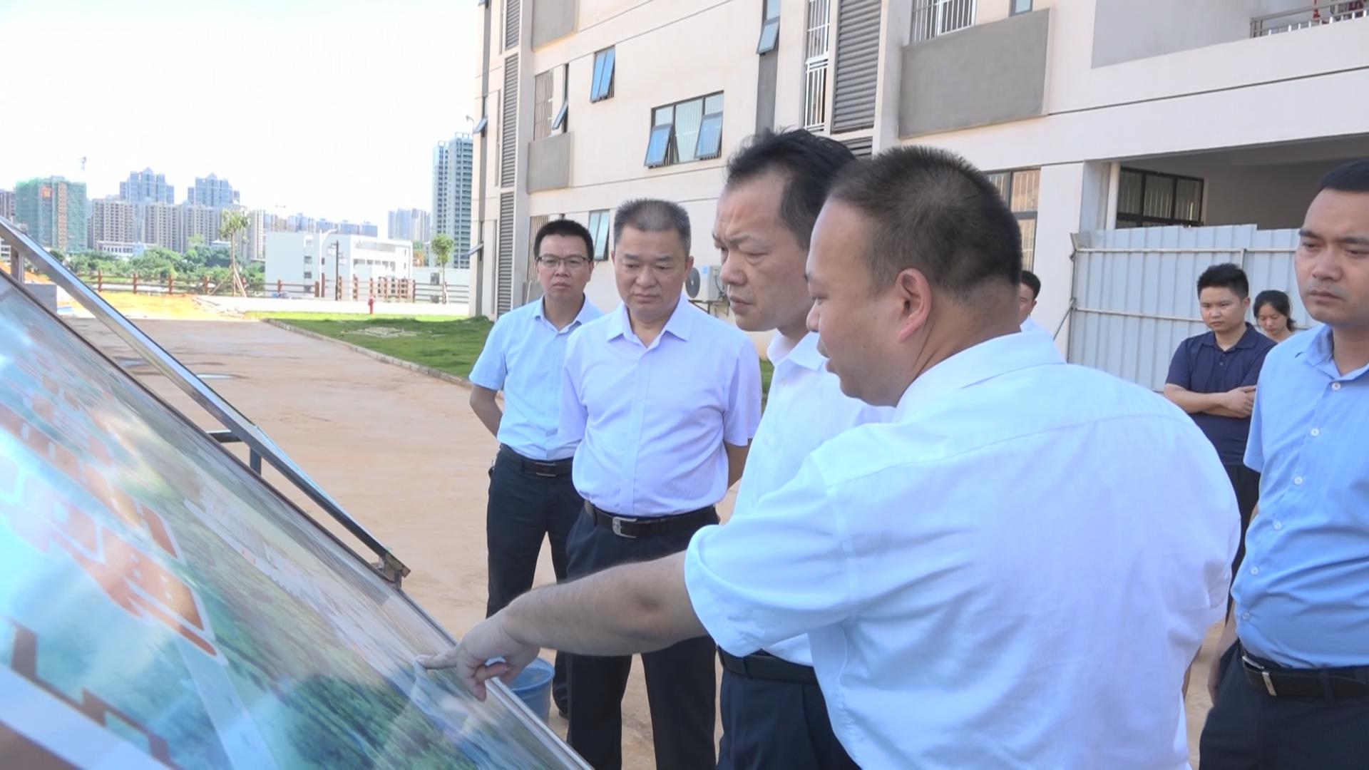 钟志坚调研县城学校校园建设工作-和平县人民政府门户