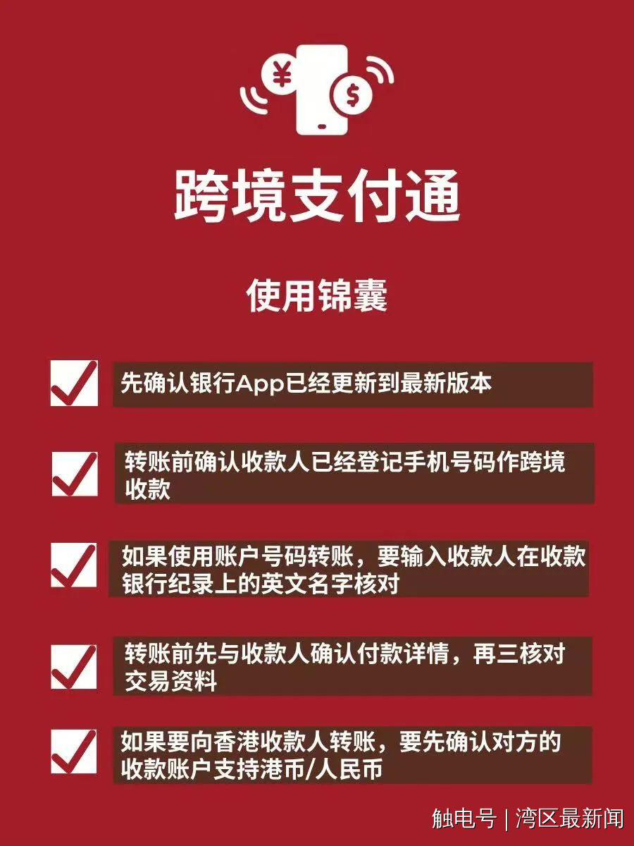 跨境支付通”今天可以用啦！使用锦囊→