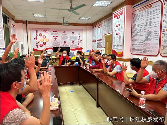 增城区水务局突击队成立临时党支部，充分发挥战斗堡垒作用