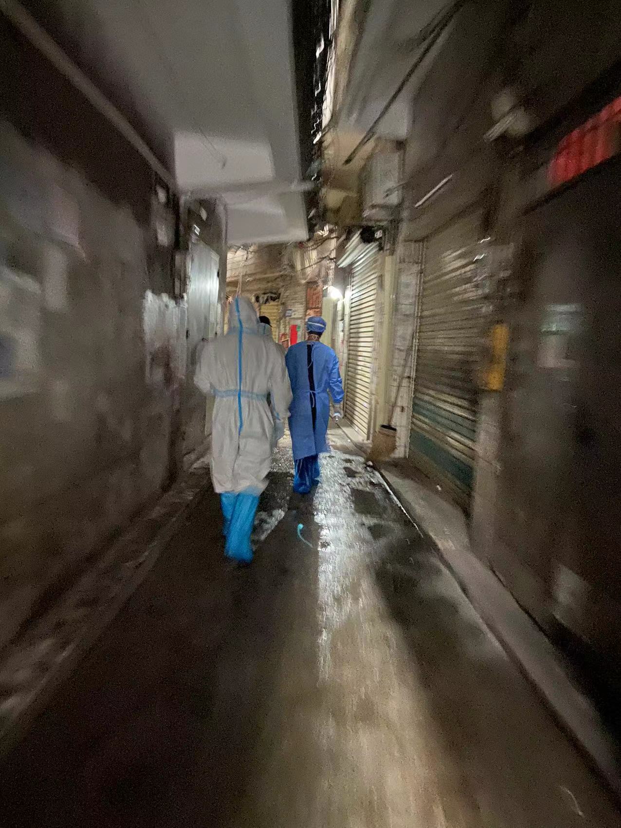 罗雪文支援康鹭片区第六网格