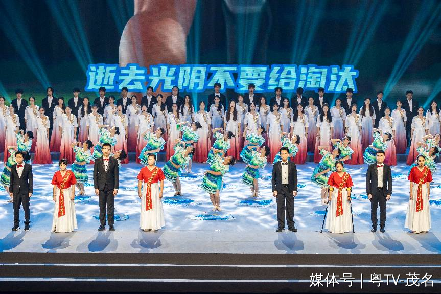 ▲广东省残运会闭幕式排练情况