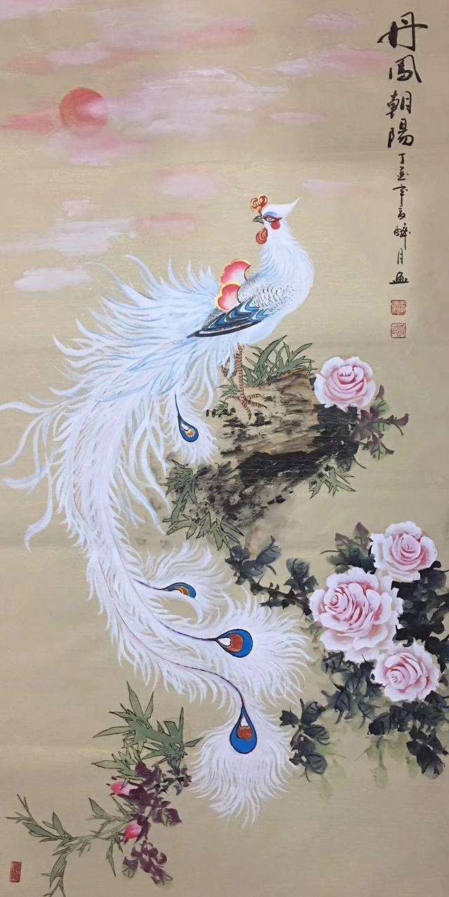 国画名家谁画过凤凰,名家凤凰图画,名家画凤凰_大山谷图库