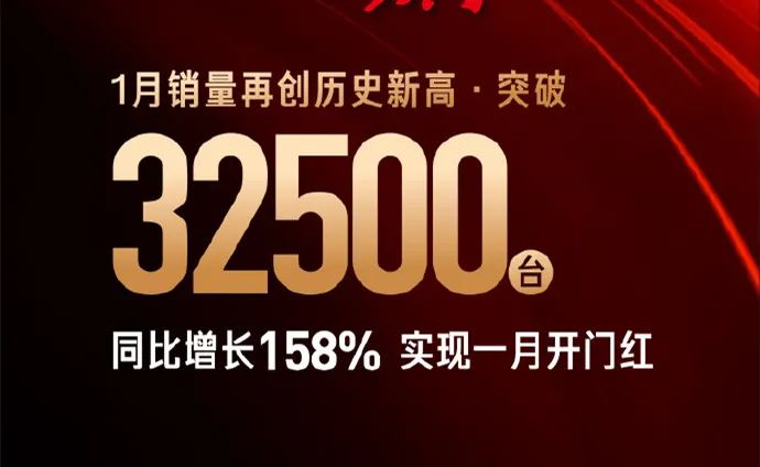 自主品牌1月销量：同比翻番只能算一般，最高暴涨470%