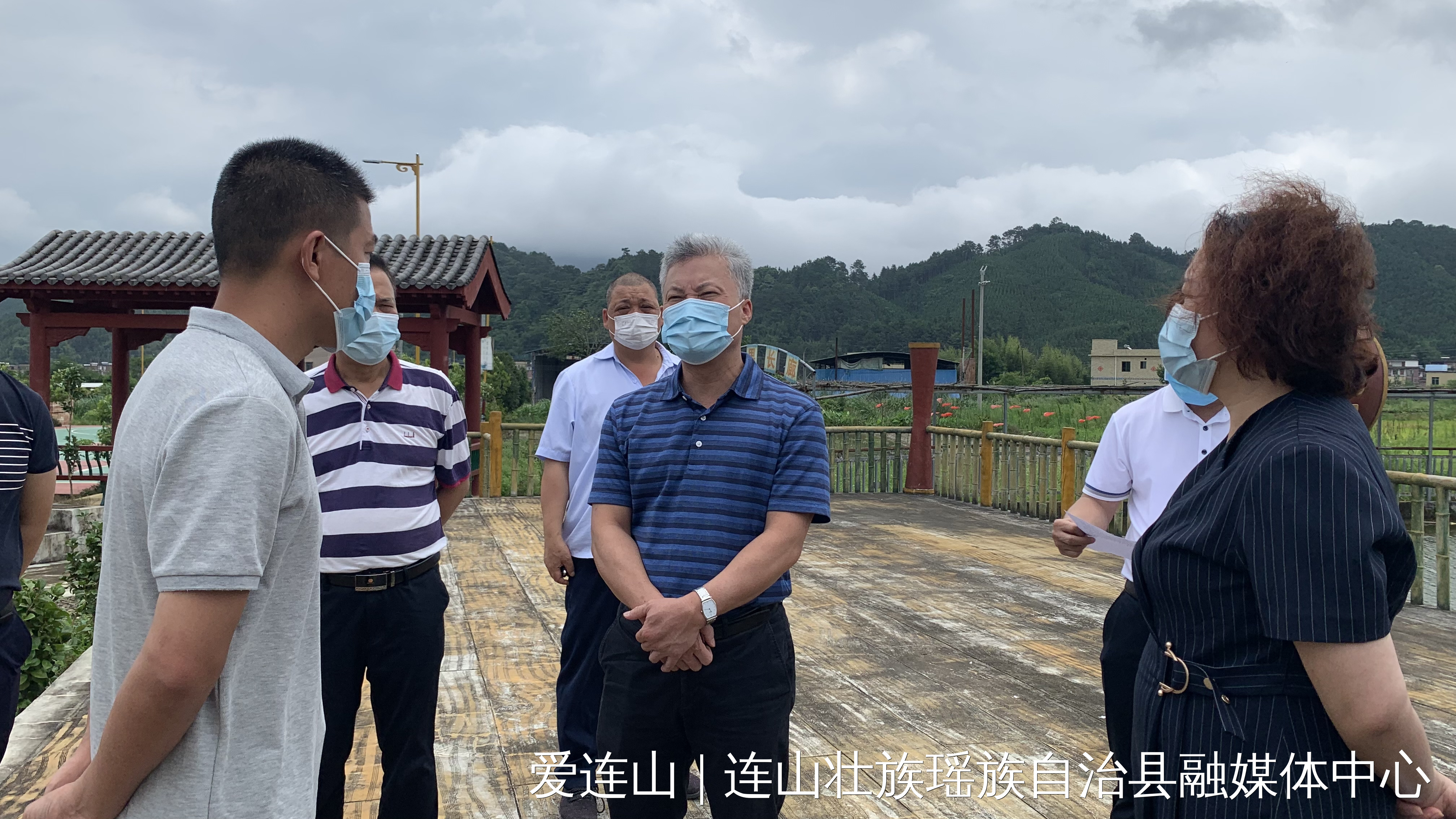 刘汉球率队调研连山有关工作